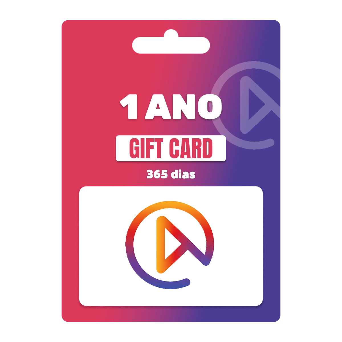 Gift card UniTV anual de 365 dias