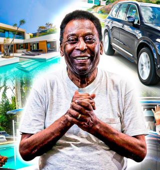 Pelé e seus carros